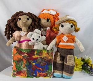 Collection poupées au crochet