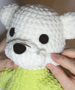 Patron d'un modèle ourson au crochet - Image 4